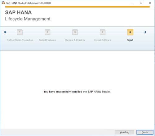 SAP HANA Studio Install - 5