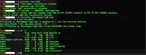 Add Drive to LVM