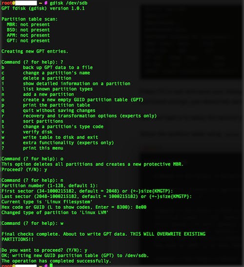 GDisk Process