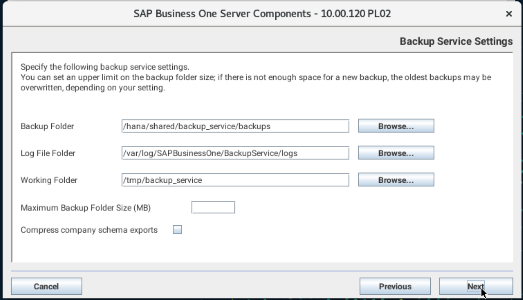 如何在SAP HANA 2.0上安装SAP B1版本10 - 蒂忆阁