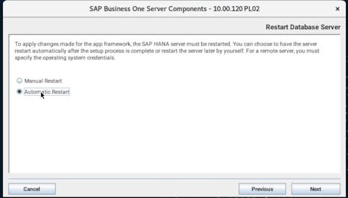 Install SAP B1 - 16