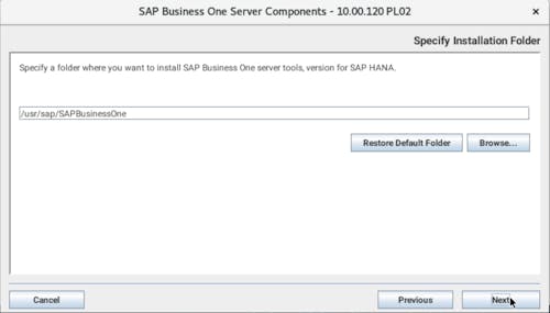 Install SAP B1 - 2