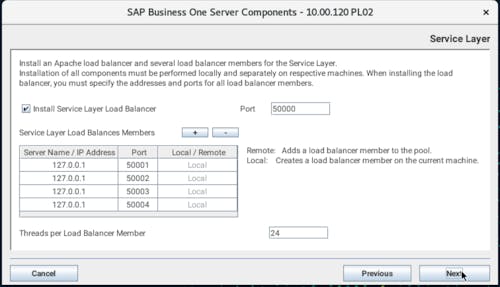 Install SAP B1 - 20