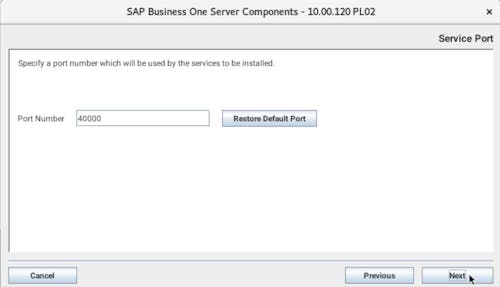 Install SAP B1 - 5