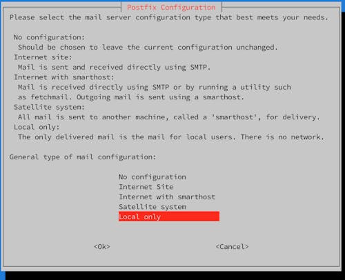 Postfix Config Setting