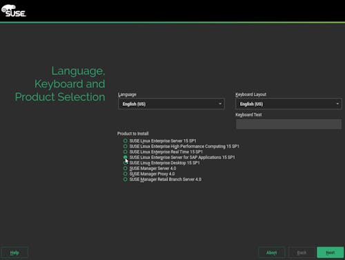 SUSE Install Process - 2